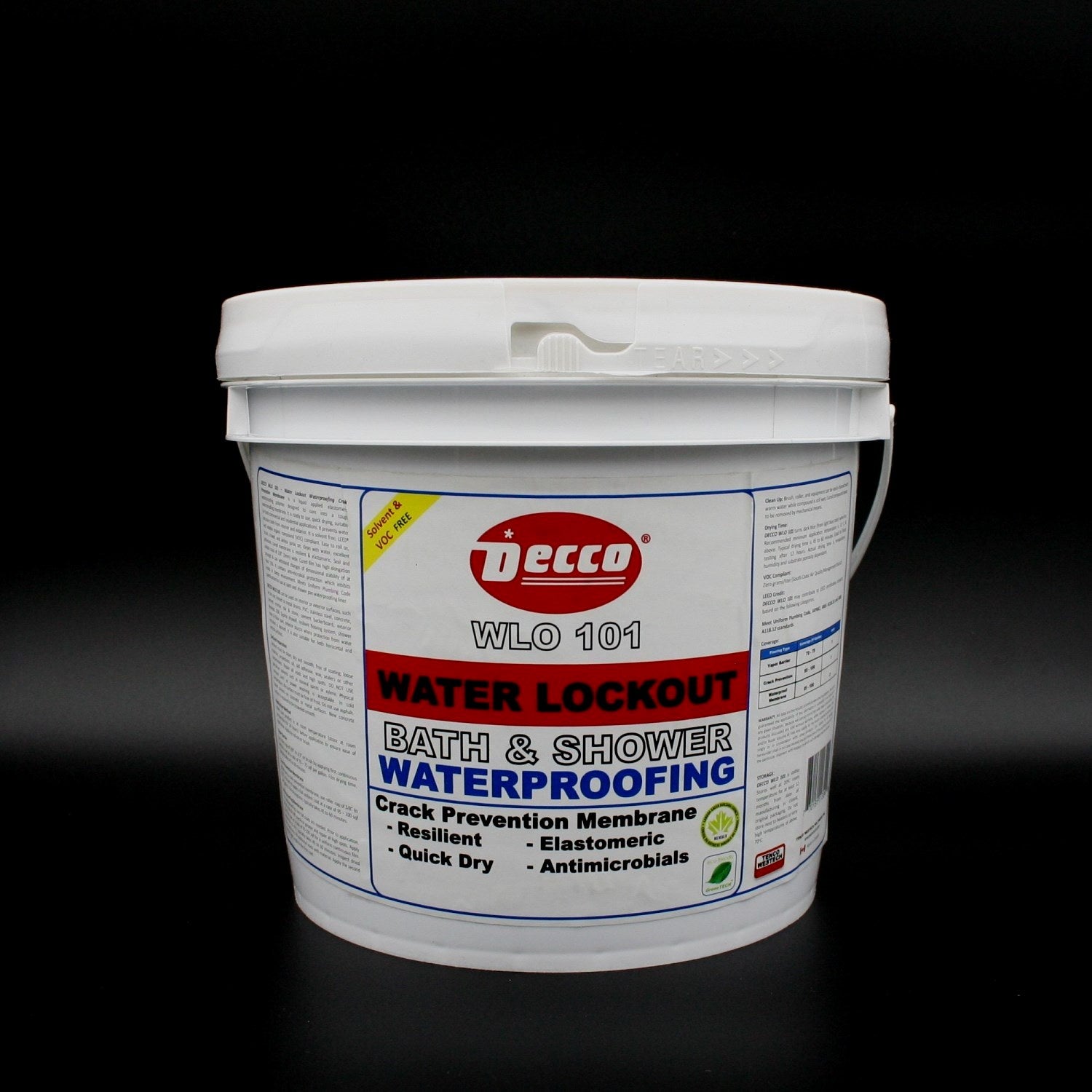 Deccobond WLO 101 waterproofing crack prevention membrane 1 gallon